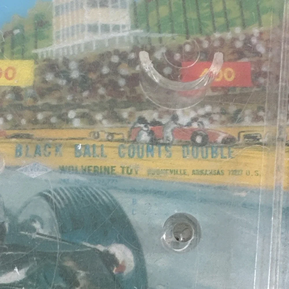 Pinball Game Handheld Wolverine Toy Company Vintage Metal Auto‎ Race Works